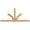 Ekena Millwork Redmond Timber Gable Bracket, Western Red Cedar, 108"W x 72"H x 3 1/2"D x 5 1/2"F, 16/12 Pitch GBW108X72X0406RED00SWR - alternate 3